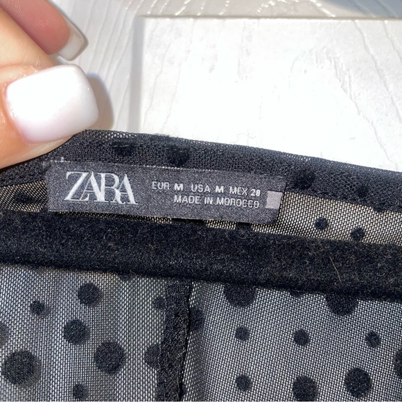Zara Sheer Bodysuit - Picture 4 of 5